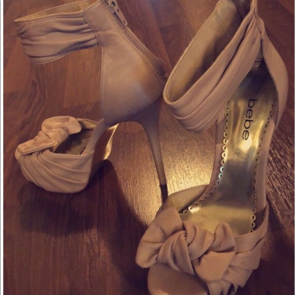 BEBE Open Toe Heels - Picture 6 of 7